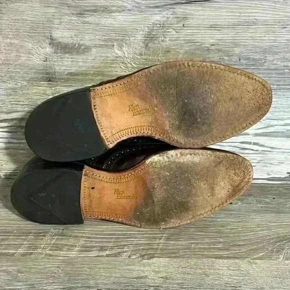 Allen Edmonds Lloyd Wingtip Oxford Brogues Derby Shoes Size 9 - Picture 6 of 8